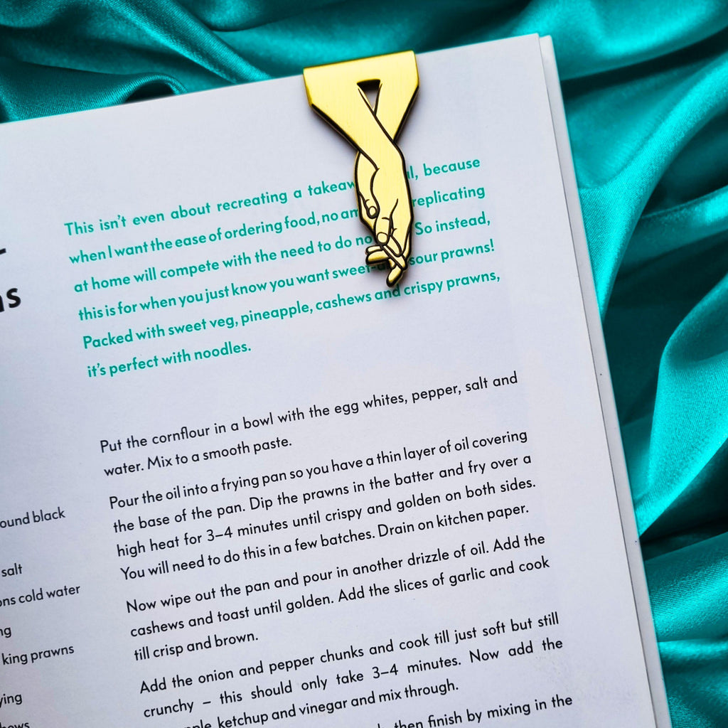 Our Moon 21st Wedding Anniversary Brass Bookmark Rowdy Robin