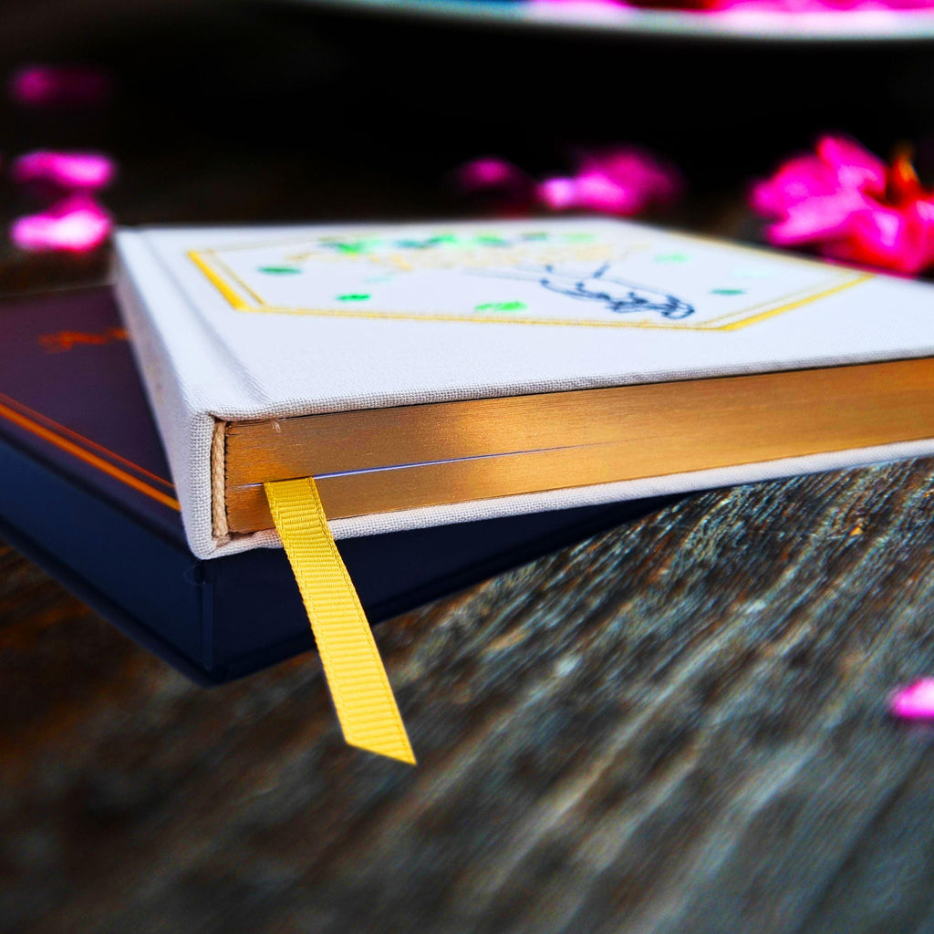 Holding Hands - Wedding Anniversary Journal Paper Anniversary gift Rowdy Robin