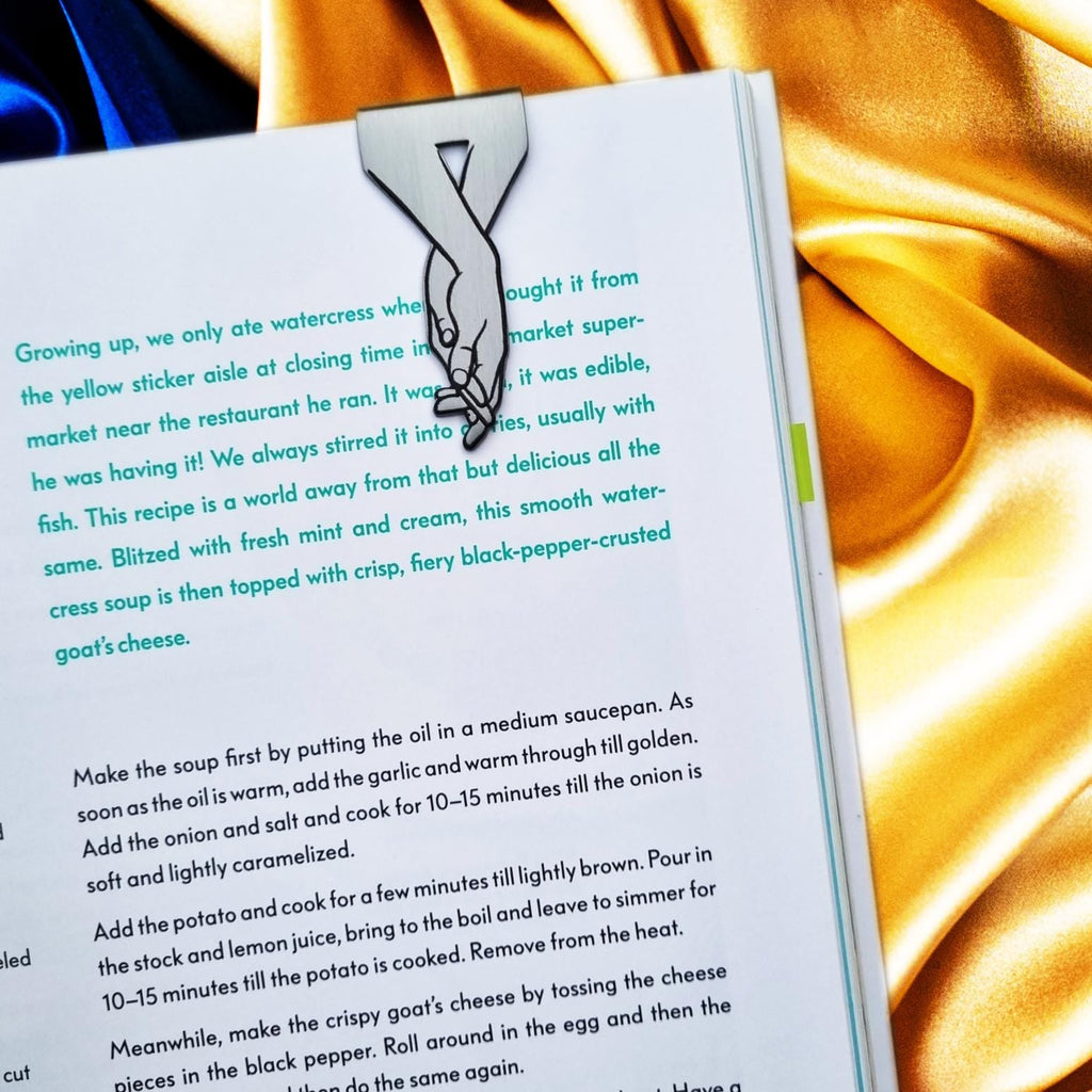 Our moon 11th Wedding Anniversary Steel Anniversary Bookmark Rowdy Robin