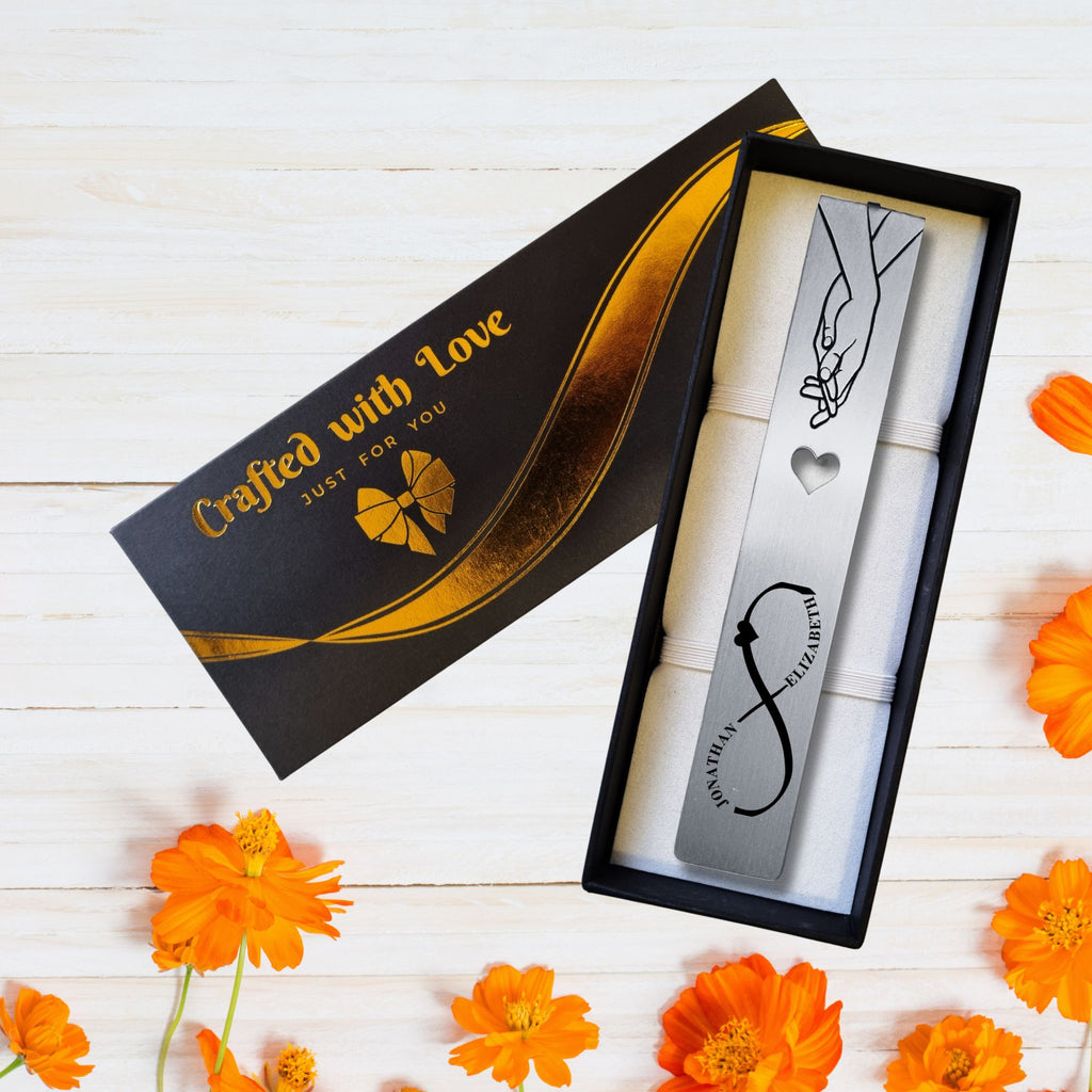 Personalised Iron Bookmark 6th Wedding Anniversary Gift for Wife