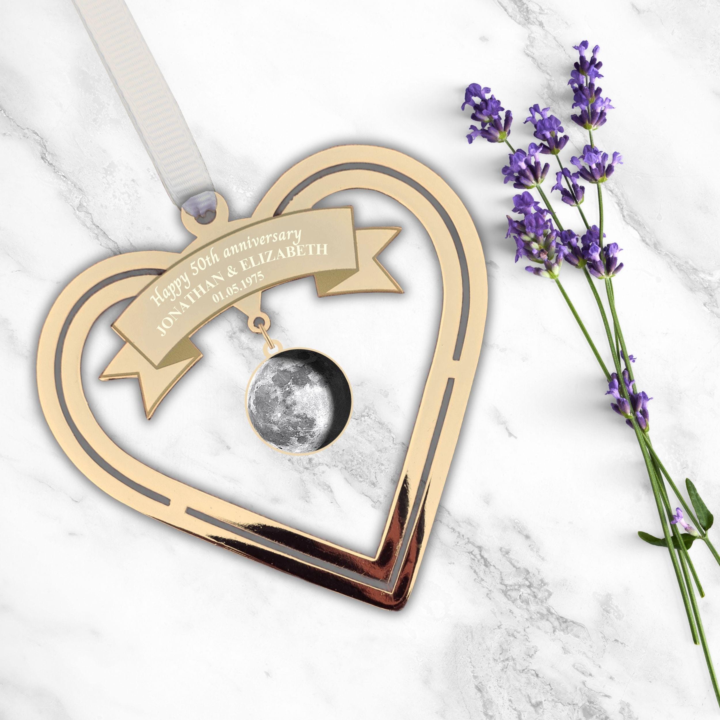 50th Wedding Anniversary Gift Gold Wedding Anniversary 50 years married Rowdy Robin