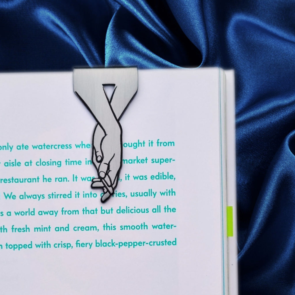 Personalised Steel Bookmark 11th Wedding Anniversary Gift for Wife