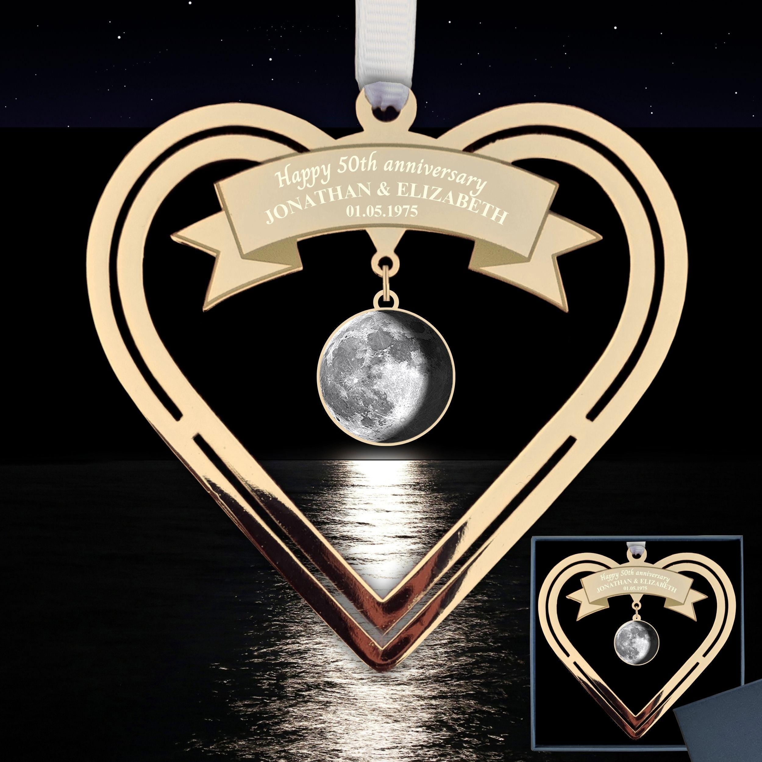 50th Wedding Anniversary Gift Gold Wedding Anniversary 50 years married Rowdy Robin