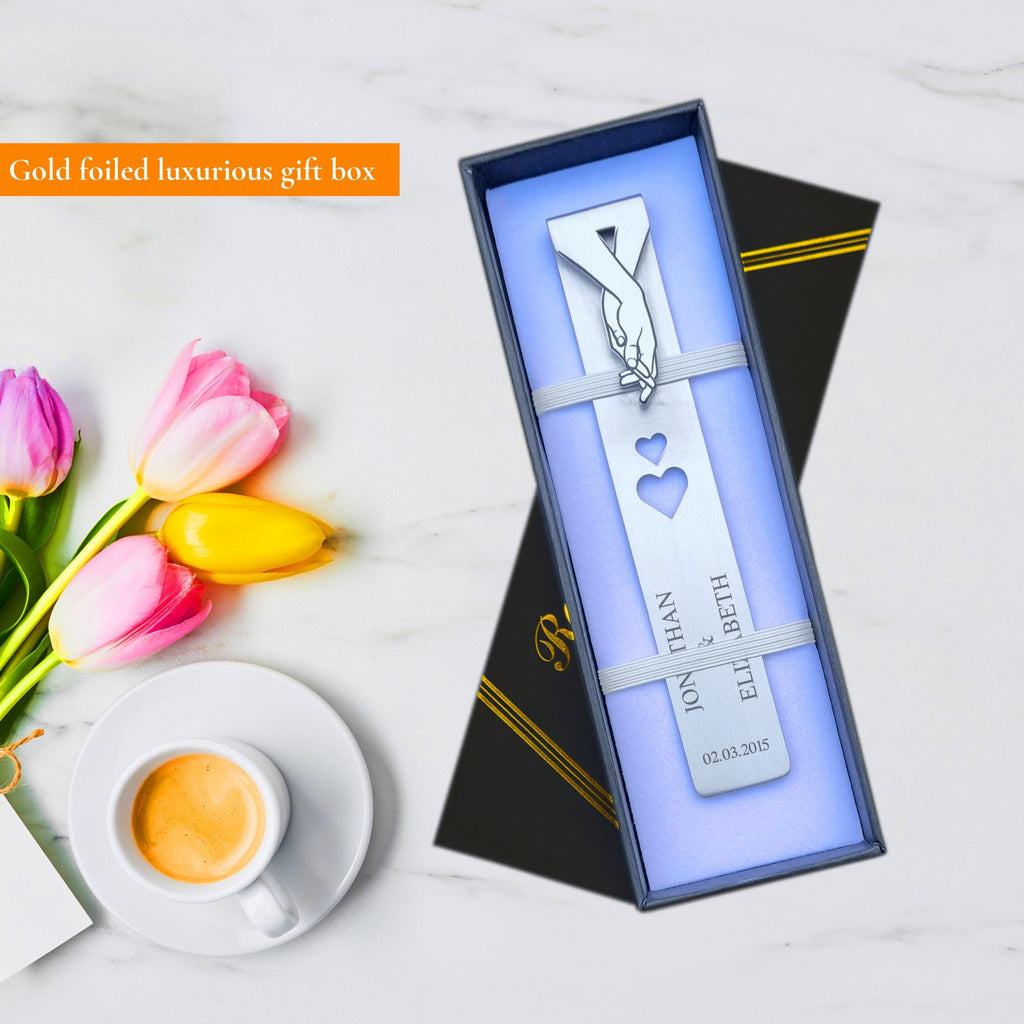 Infinite Love 10th Wedding Anniversary Tin Bookmark Rowdy Robin