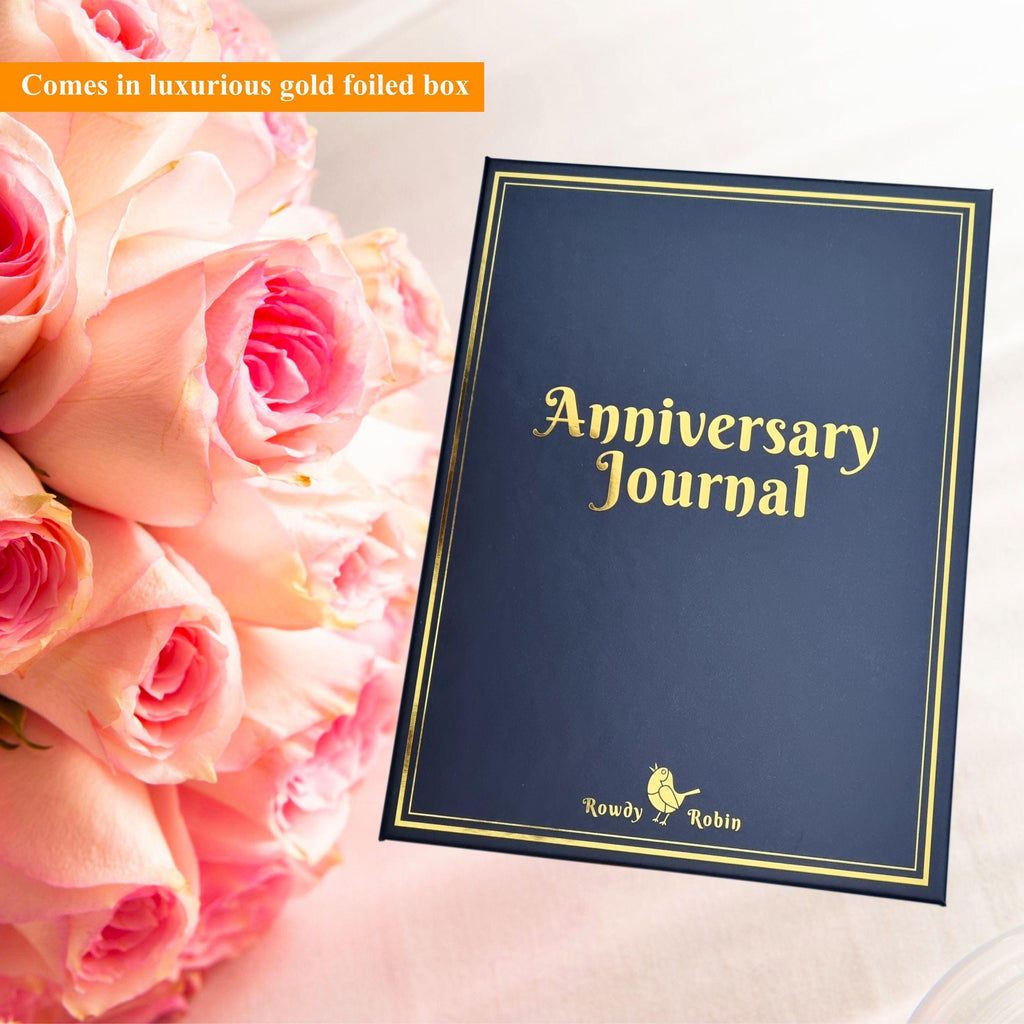 Purple bloom - Wedding Anniversary Journal Paper Anniversary gift Rowdy Robin