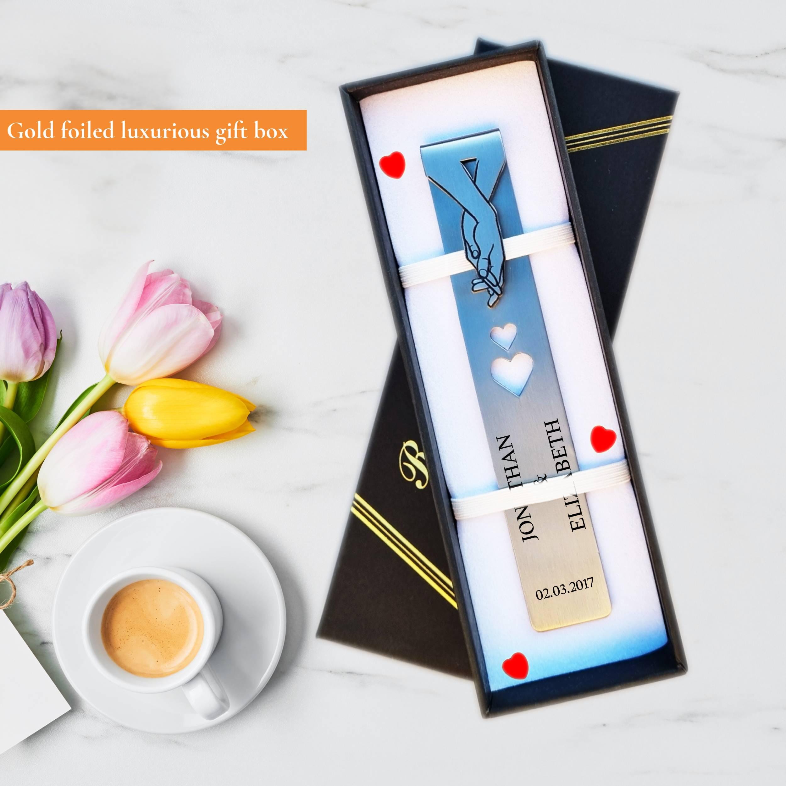 Infinite love 11th Wedding Anniversary Steel Anniversary Bookmark Rowdy Robin