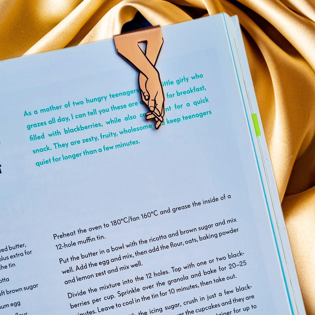 Infinite Love 7th Wedding anniversary Copper bookmark 22nd anniversary Rowdy Robin