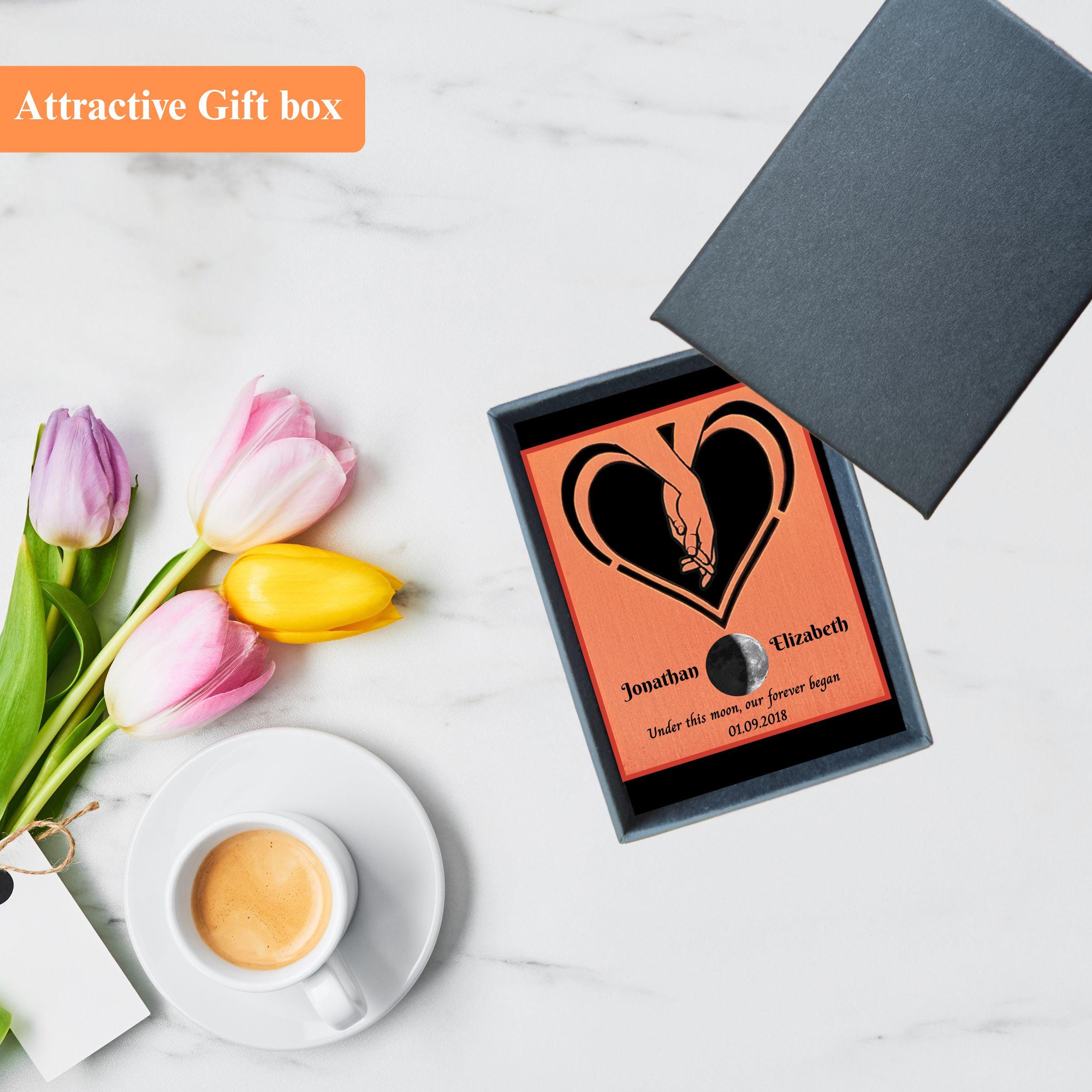 Our Moon 7th Wedding Anniversary 22nd anniversary Copper Mantelpiece Rowdy Robin